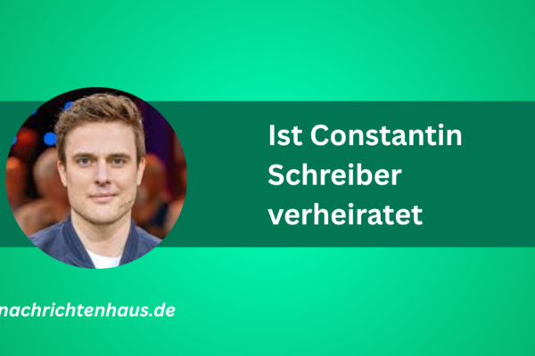 Ist Constantin Schreiber verheiratet